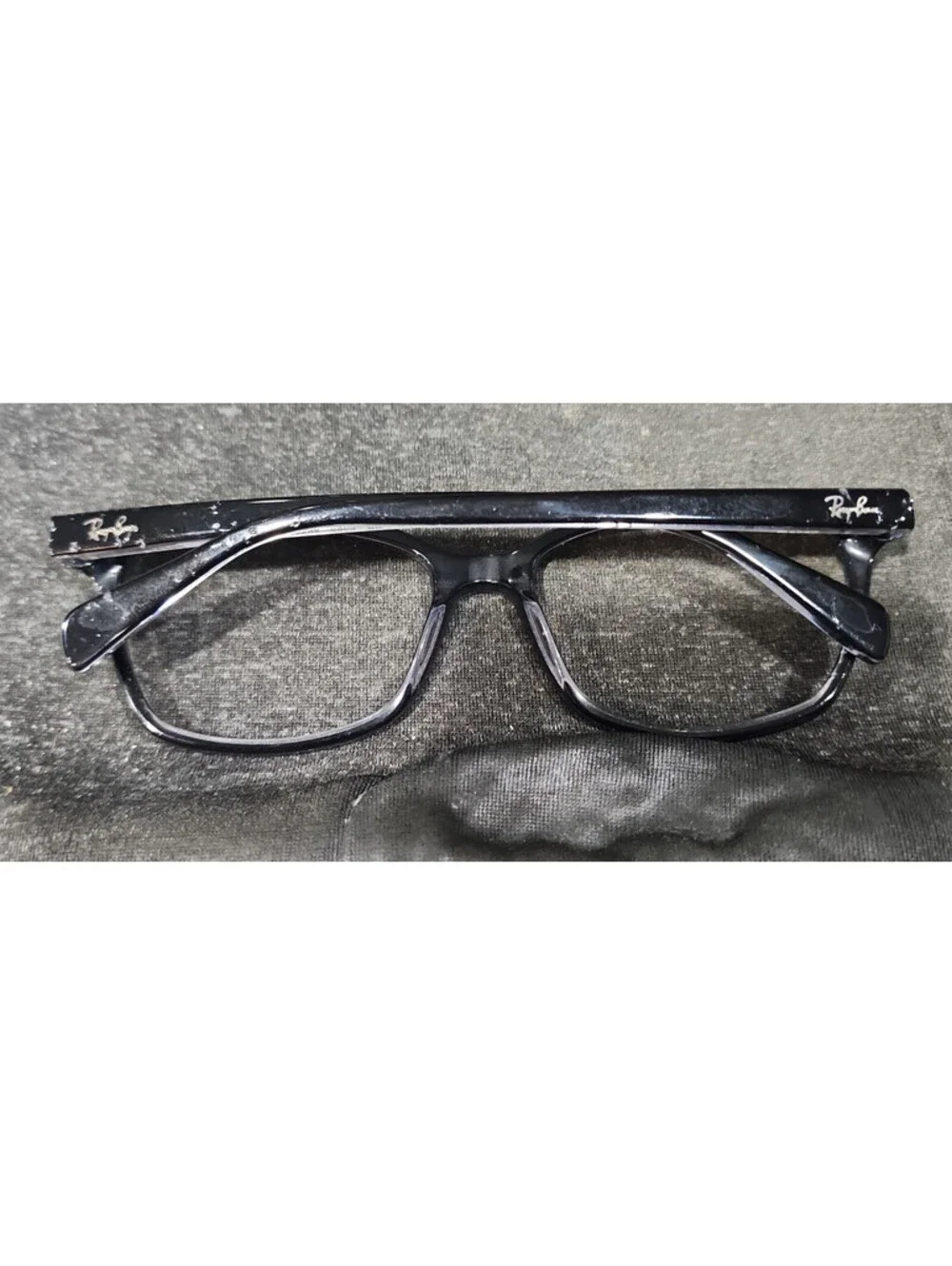 Ray Ban RB5362 2034 Black Square Eyeglasses Frame 54-17 140 READ